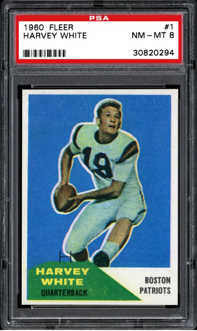 1960 Fleer Harvey White #1