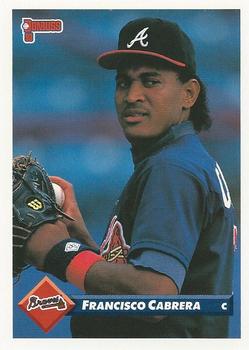 Francisco Cabrera - Atlanta Braves (MLB Baseball Card) 1990 Topps # 25 –  PictureYourDreams