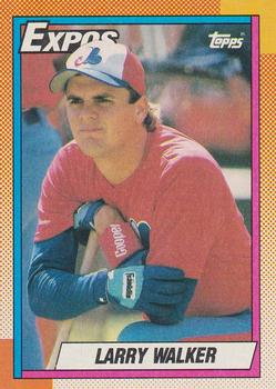 Larry Walker 1993 Leaf #392 Montreal Expos Baseball Card