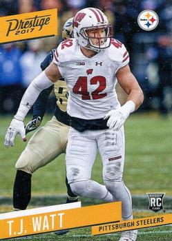 2021 Score Game Face #5 TJ Watt Pittsburgh Steelers Official NFL Football  Trading Card in Raw (NM or Better) Condition