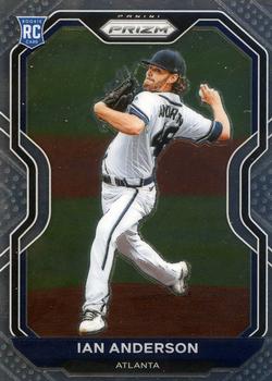 2023 Topps Series 1 114 Ian Anderson /2023 Gold Braves Baseball Card