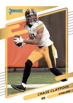 Steelers Chase Claypool Signed 2020 Panini Prizm #392 RC Card