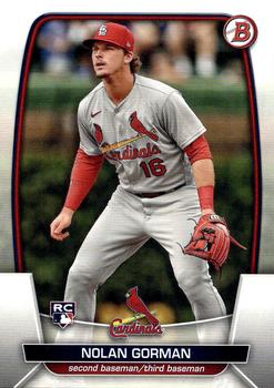 Nolan Gorman 2023 Topps Series 1 # 16 RC Base St. Louis Cardinals