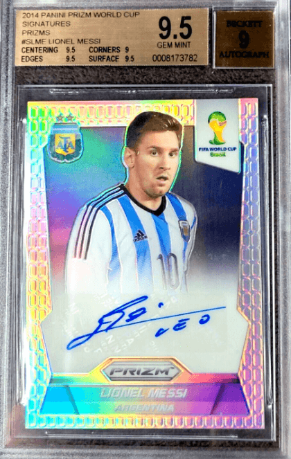 Panini Prizm World Cup 2014 Lionel Messi サッカー 2014 Prizm World