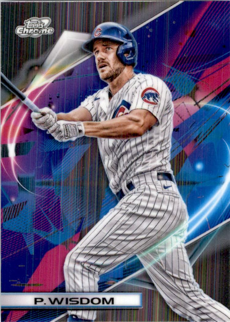 Patrick Wisdom Chicago Cubs Rangers Auto Signed 2019 Topps Card - —  SidsGraphs
