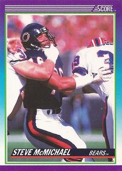 Sold at Auction: Chicago Bears Steve McMichael 1990 NFL #54 signed trading  card