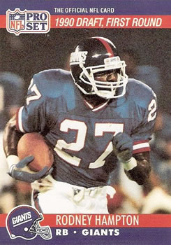 Rodney Hampton Autographed New York (Blue #27) Custom Jersey SB XXV Ch –  Palm Beach Autographs LLC