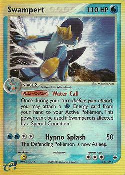 swampert pokemon card value Swampert ex Crystal Guardians 98/100 CGC 9.5 – TBC Games main image 0
