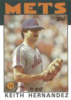  1986 Topps Baseball #203 Keith Hernandez New York Mets