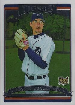 Justin Verlander Detroit Tigers 2005 Topps # 677 Rookie Card PSA 8