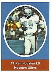 Lot - 1971 Topps Football Ken Houston RC