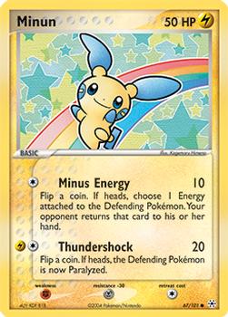 2004 Pokemon EX Hidden Legends #67/101 Minun Value null | Collectibles.com