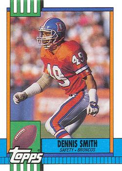 : 1993 Pro Set Power Football #49 Dennis Smith Denver