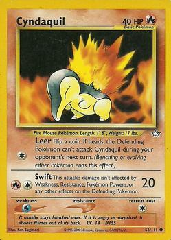 Cyndaquil Holo - McDonald's Collection 2021 Pokémon card 10/25