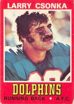 1972 Topps Larry Csonka