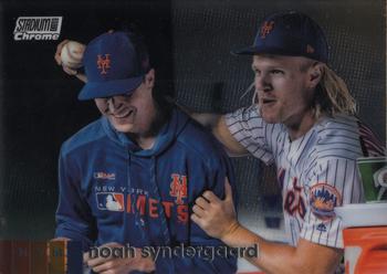 2020 Topps Stadium Club Chrome Noah Syndergaard 158 New York Mets