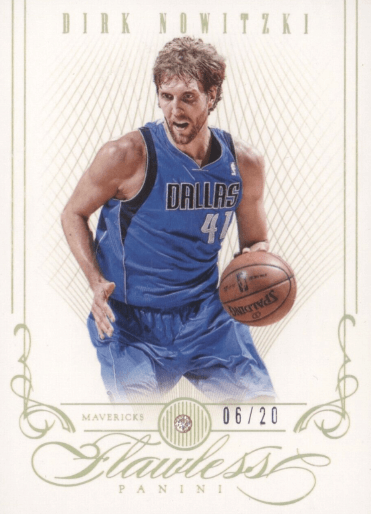 2012 Panini Flawless Diamond Dirk Nowitzki #49 /20