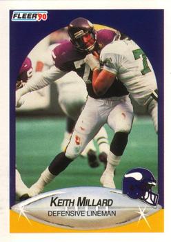 1991 Wild Card #72 Keith Millard Minnesota Vikings