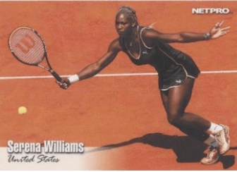 2003 NetPro Serena Williams Rookie Card #1