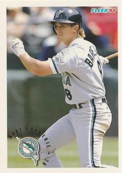 Bret Barberie 1993 Leaf #256 Florida Marlins Baseball Card