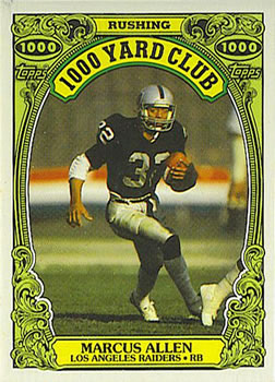 S & S PRO-FOOTBALL YEARBOOK 1983 MARCUS ALLEN RAIDERS VG: Very Good  Softcover/Paperback (1983)