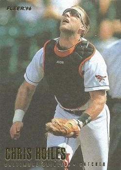 Chris Hoiles autographed Baseball Card (Baltimore Orioles) 1995 Upper Deck  #331