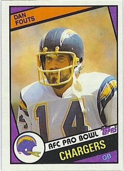 Dan Fouts Signed 1975 Topps #367 San Diego Chargers Rookie