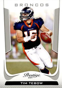 TIM TEBOW 2010 TOPPS CHROME GOLD REFRACTOR ROOKIE CARD SGC 8.5 48/50 NM-MT+  C100