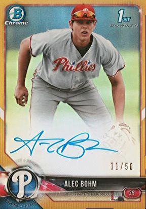 Alec Bohm Cards: Values, Rookies | Collectibles.com