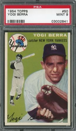 1954 Topps Yogi Berra #50