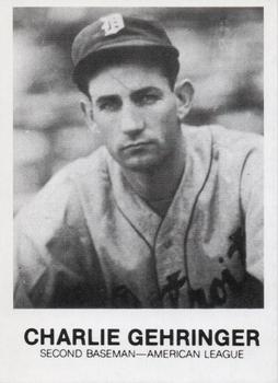 1937 Wheaties Series 5 Charlie Gehringer Detroit Tigers Cereal Box Panel  Vg/ex