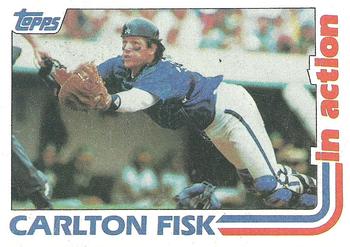 Sold at Auction: Chicago White Sox Carlton Fisk 1987 Topps Baseball Card  #756