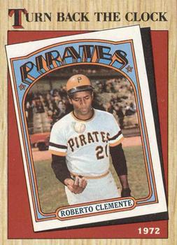 1972 Topps #309 Roberto Clemente (Pirates)