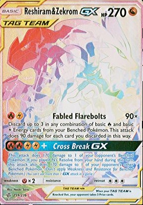 rainbow rare tag team pokémon cards 2019 Sun And Moon Team Up #184 Pikachu And Zekrom Rainbow – CS Trading Cards