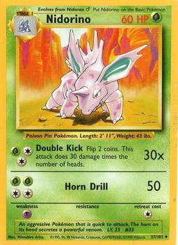 Nidorino Trading Cards: Values, Rookies & Hot Deals | Cardbase