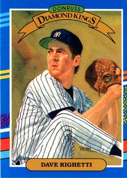 33 Dave Righetti - New York Yankees - 1988 Fleer Baseball's Best