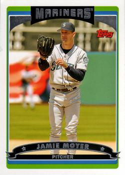 2005 Bowman Heritage Mini Parallel #111 Jamie Moyer - Seattle Mariners  (Baseball Cards) at 's Sports Collectibles Store
