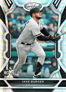 2022 Topps Fire Flame JAKE BURGER Rookie RC #23 Chicago White Sox
