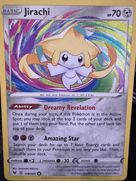 2020 Jirachi #119/185 (Vivid Voltage)