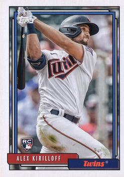 2021 Topps Now #153D 2/10 Alex Kirilloff Twins Hr's No1 and 2