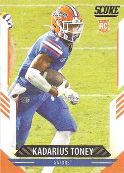 2022 Panini Mosaic Kadarius Toney New York Giants #148 Reactive Orange