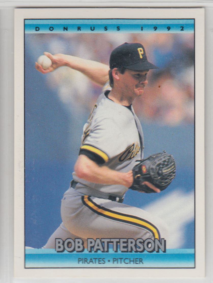 1993 Upper Deck #412 Bob Patterson VG Pittsburgh Pirates - Under