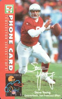 Steve Young Football Card (San Francisco 49ers) 1989 Pro Set #388 at  's Sports Collectibles Store