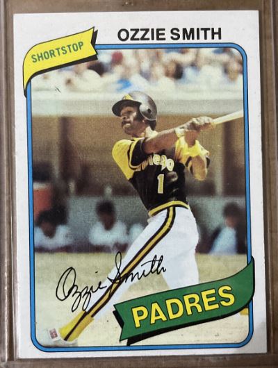 1979 Topps #116 Ozzie Smith San Diego Padres Rookie Baseball Card NM ocst