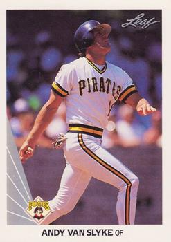 Andy Van Slyke Pittsburgh Pirates LIMITED STOCK MLB Glossy Card