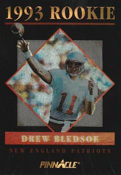 NFL MAMMOTH CARDS DREW BLEDSOE 1994 ACTION PACKED + Braille Card