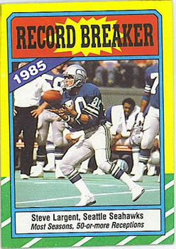 Steve Largent Rookie Card BCCG 9 offers