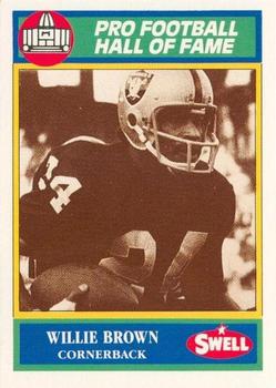 1974 Topps Wonder Bread (Football) Card# 4 Willie Brown of the
