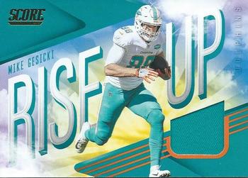 2022 Score Football Base #273 Mike Gesicki - Miami Dolphins