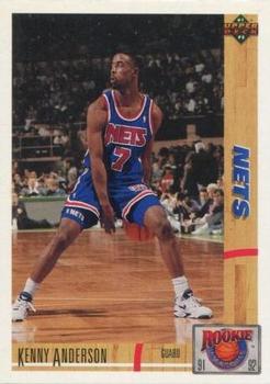 Kenny Anderson autographed Basketball Card (New Jersey Nets) 1993